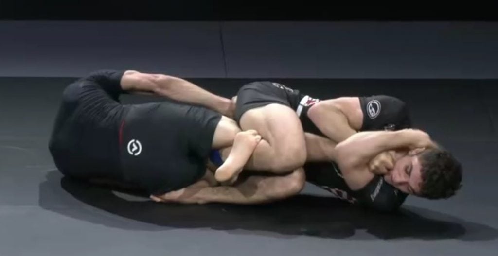Mikey lock by Mikey Musumeci inside heel hook setup