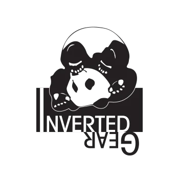 Inverted gear logo