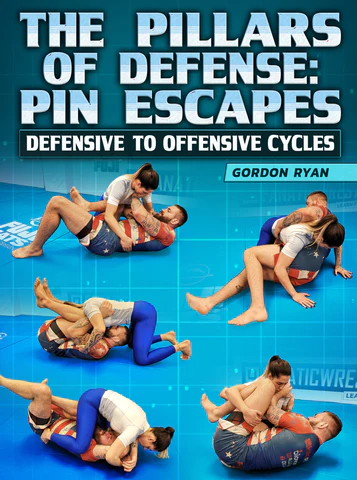 cover of Gordon Ryan: Pillas of Defense, Pin escapes instructional on BJJ Fanatics