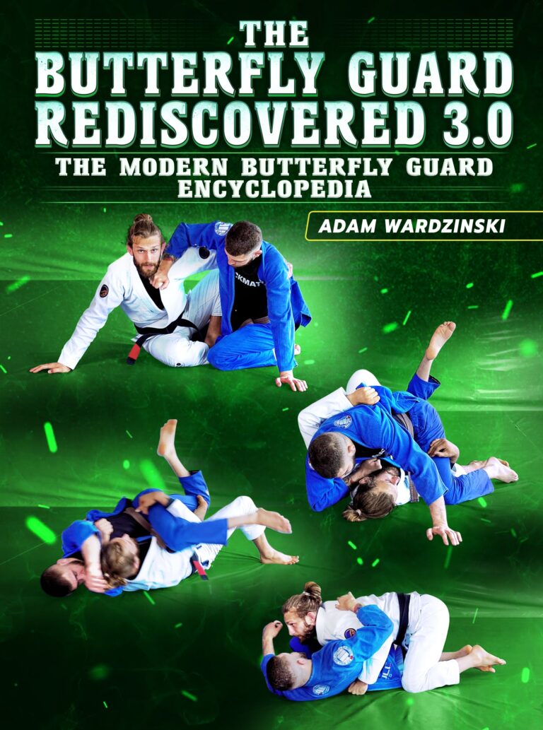 Cover of Butterfly Guard Rediscovered 3.0 by Adam Wardziński